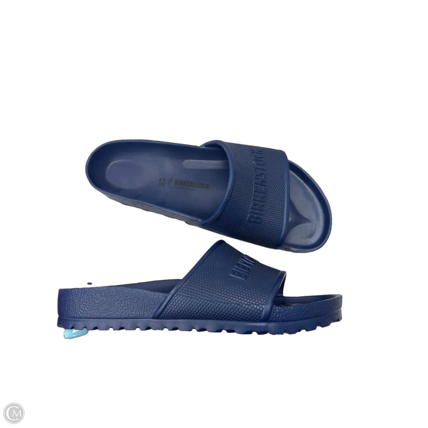 Sandals Flats By Birkenstock In Blue, Size: 10
