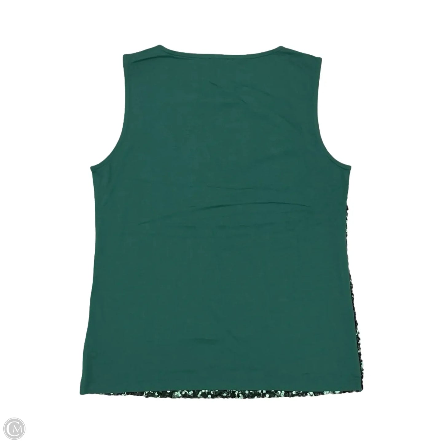 Top Sleeveless By Talbots In Green, Size: S