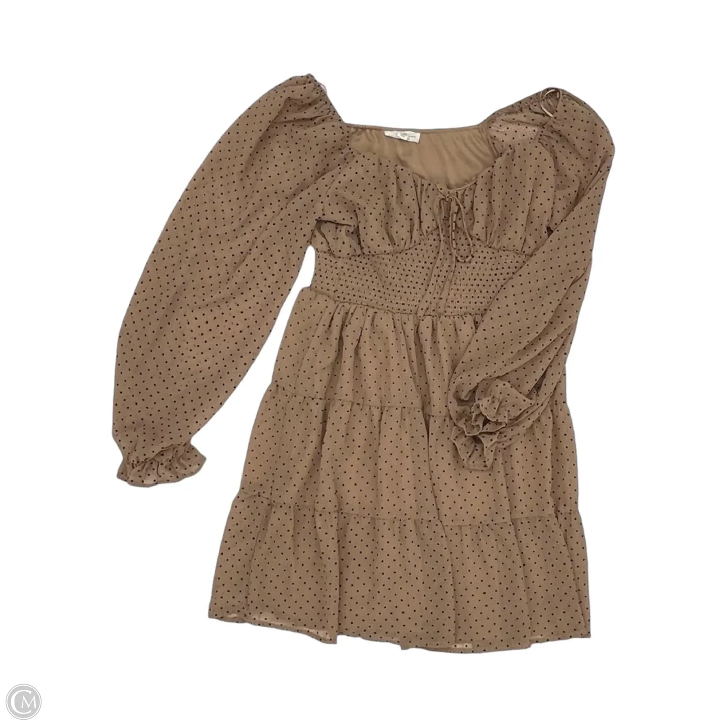 Dress Party Short By By The River In Tan, Size: S