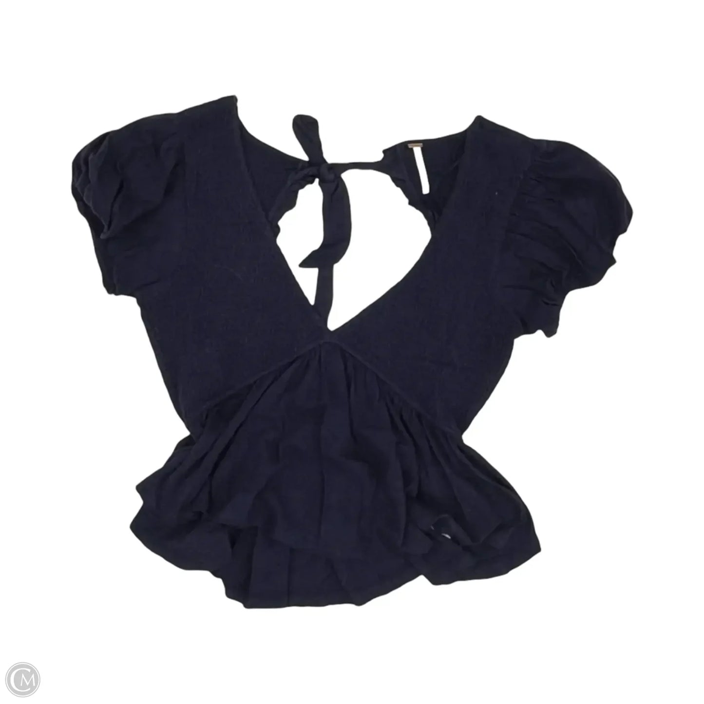 Top Short Sleeve By Free People In Blue, Size: S