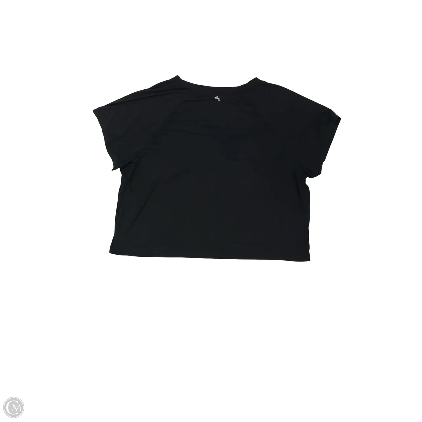 Athletic Top Short Sleeve By Joy Lab In Black, Size: 1x
