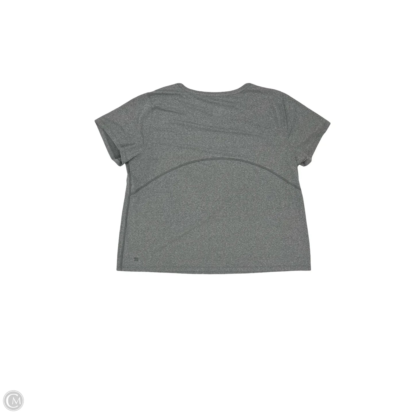Athletic Top Short Sleeve By All In Motion In Grey, Size: Large