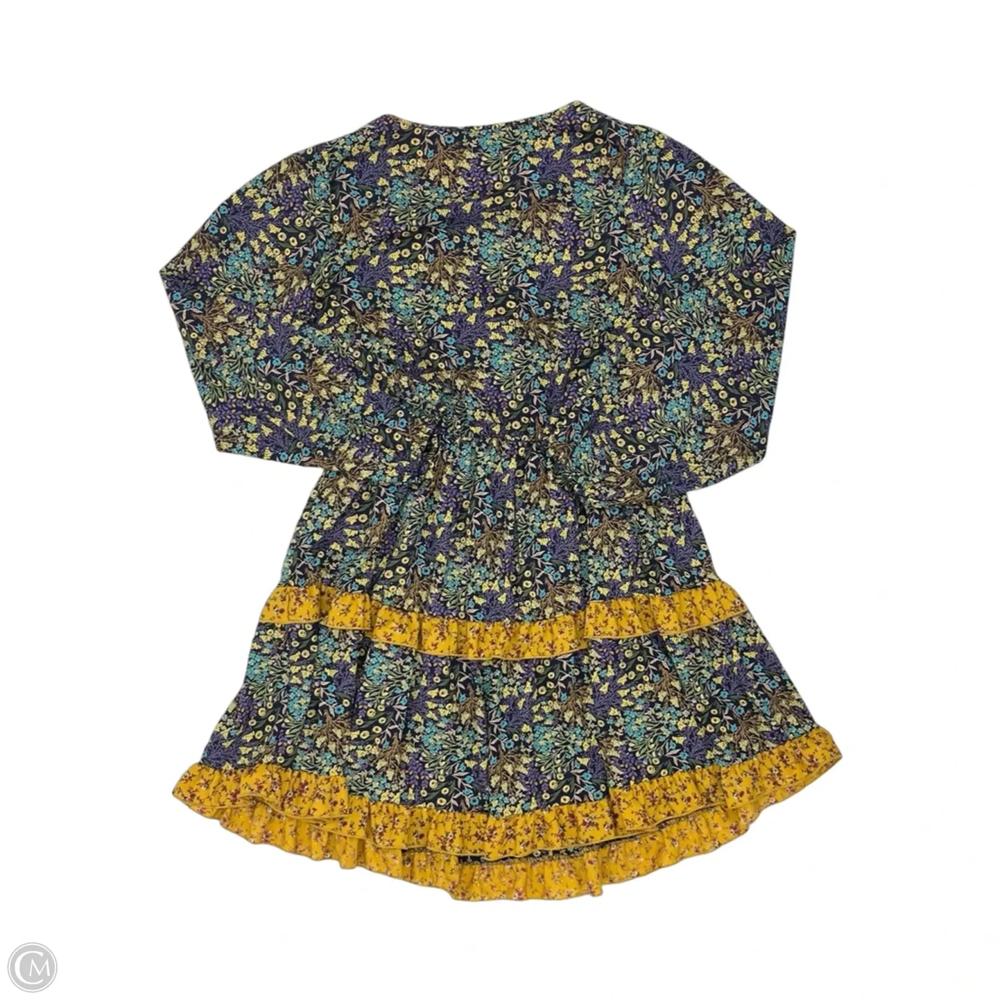 Dress Party Short By Chicsoul In Floral Print, Size: L