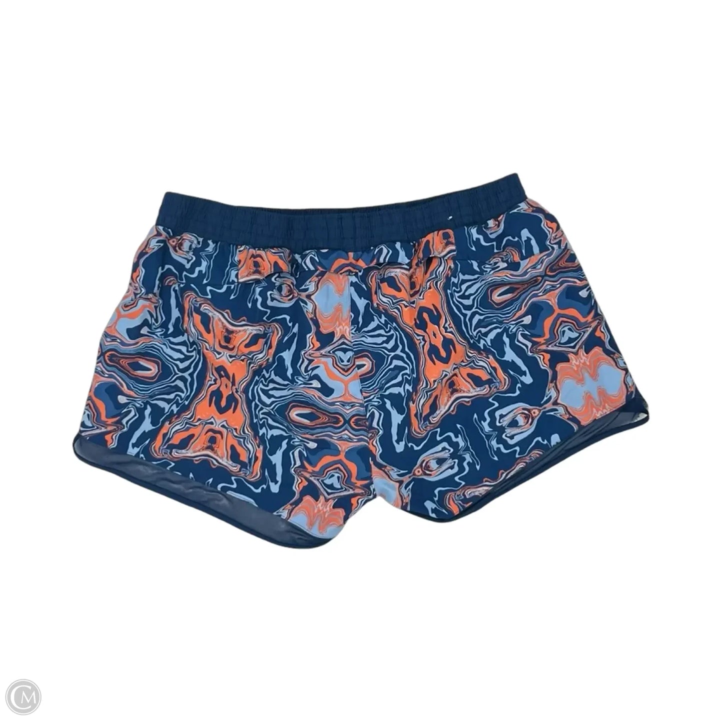 Athletic Shorts By Crane In Blue & Orange, Size: Xl