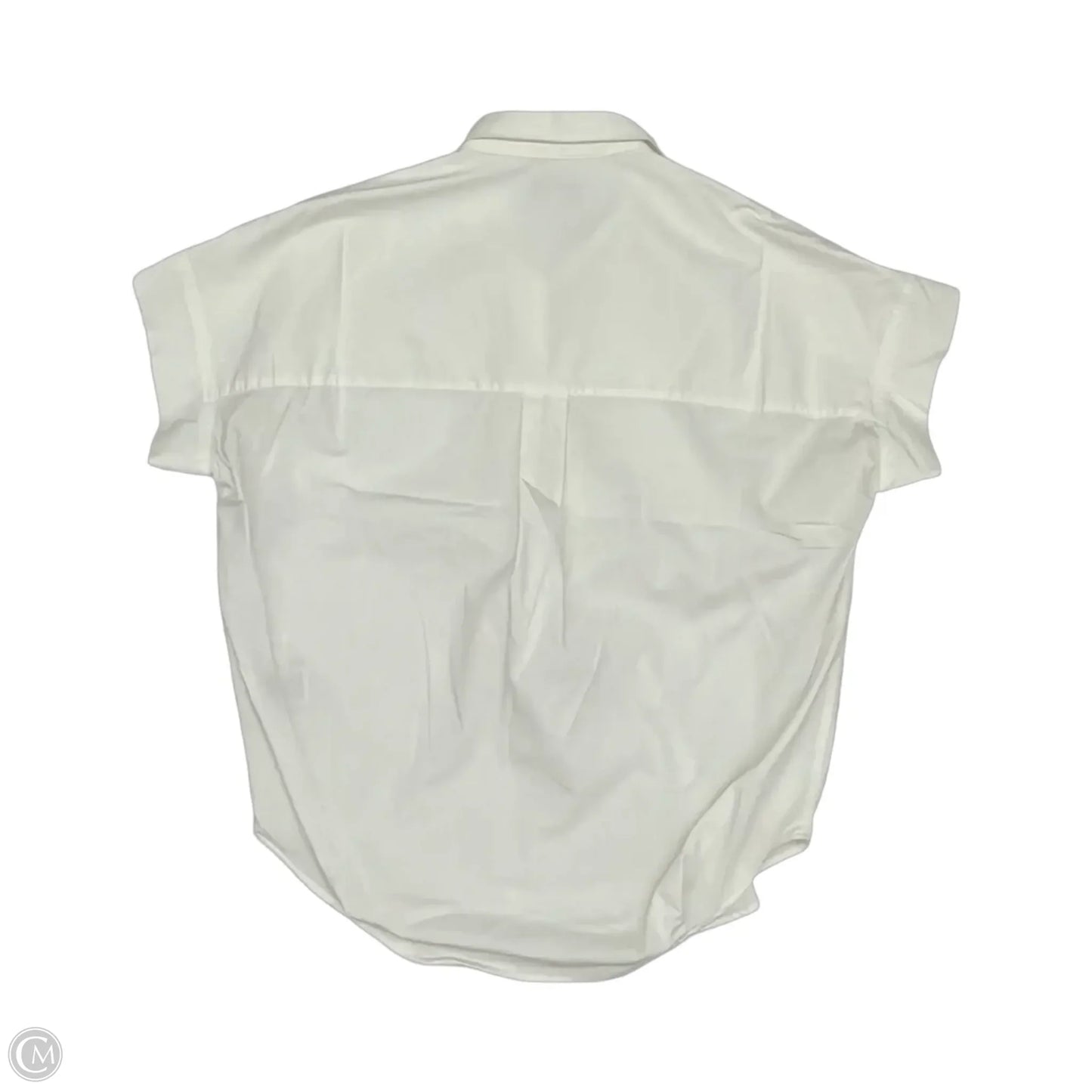 Blouse Sleeveless By Magaschoni In White, Size: S