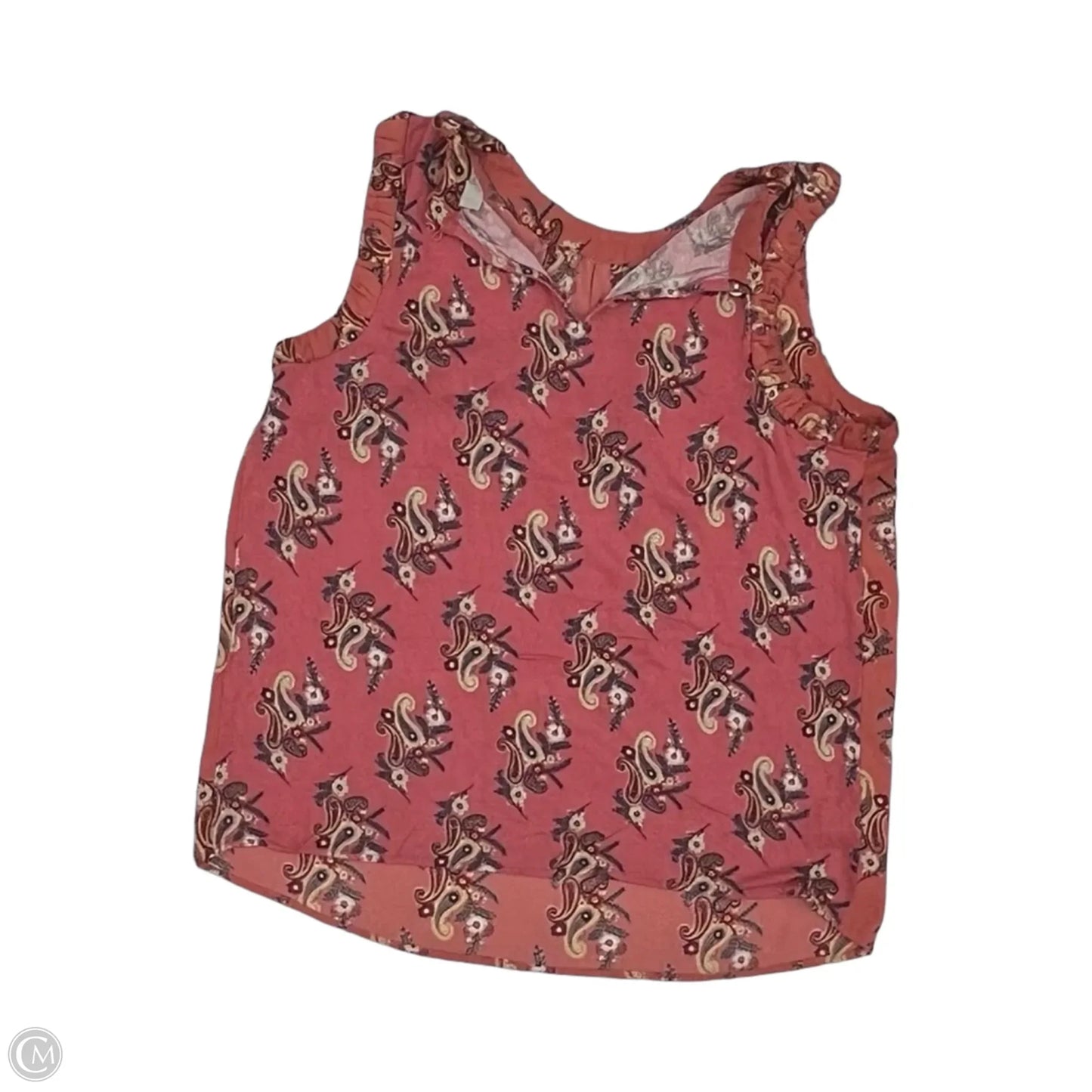 Blouse Sleeveless By Loft In Pink, Size: Sp