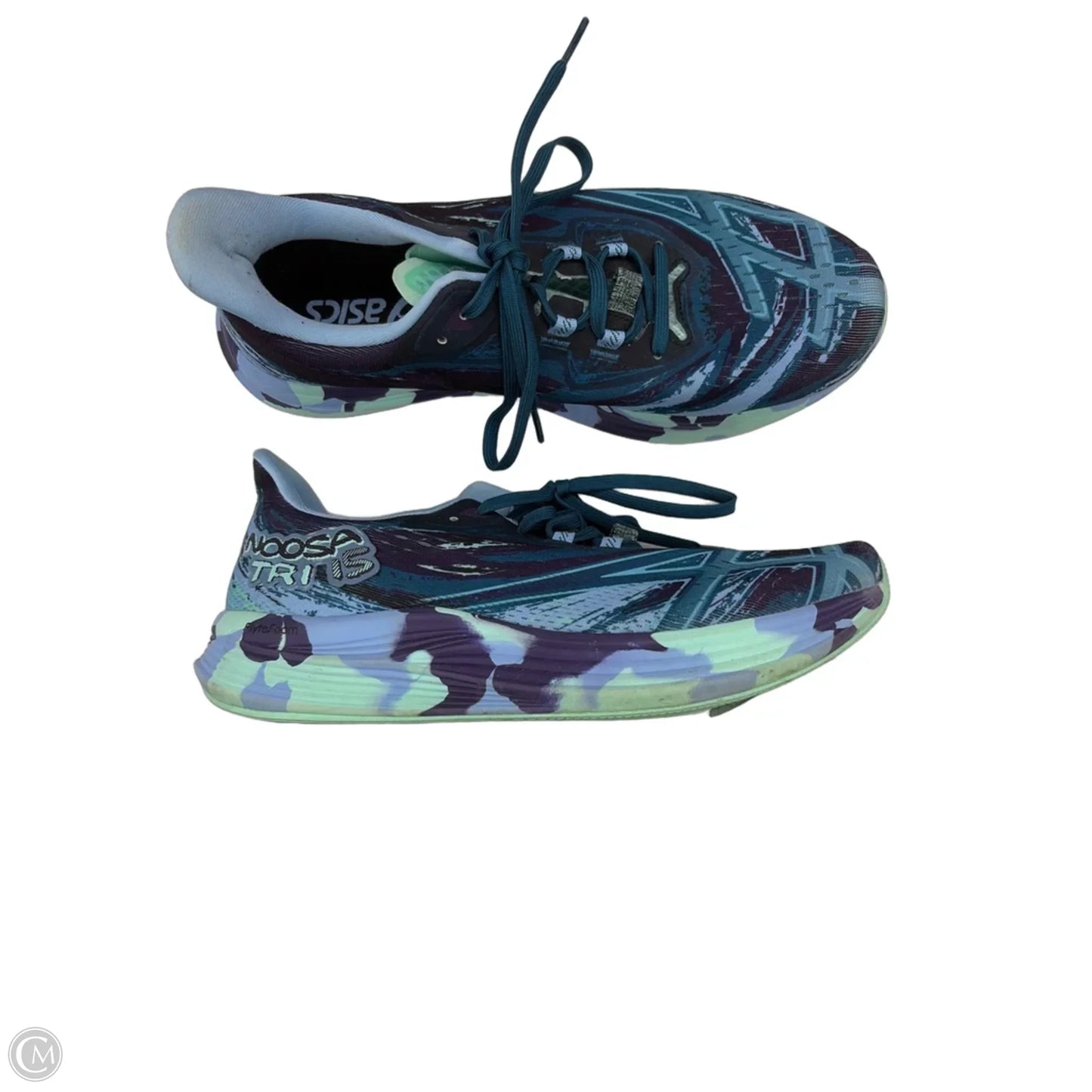 Shoes Athletic By Asics In Blue & Purple, Size: 8.5