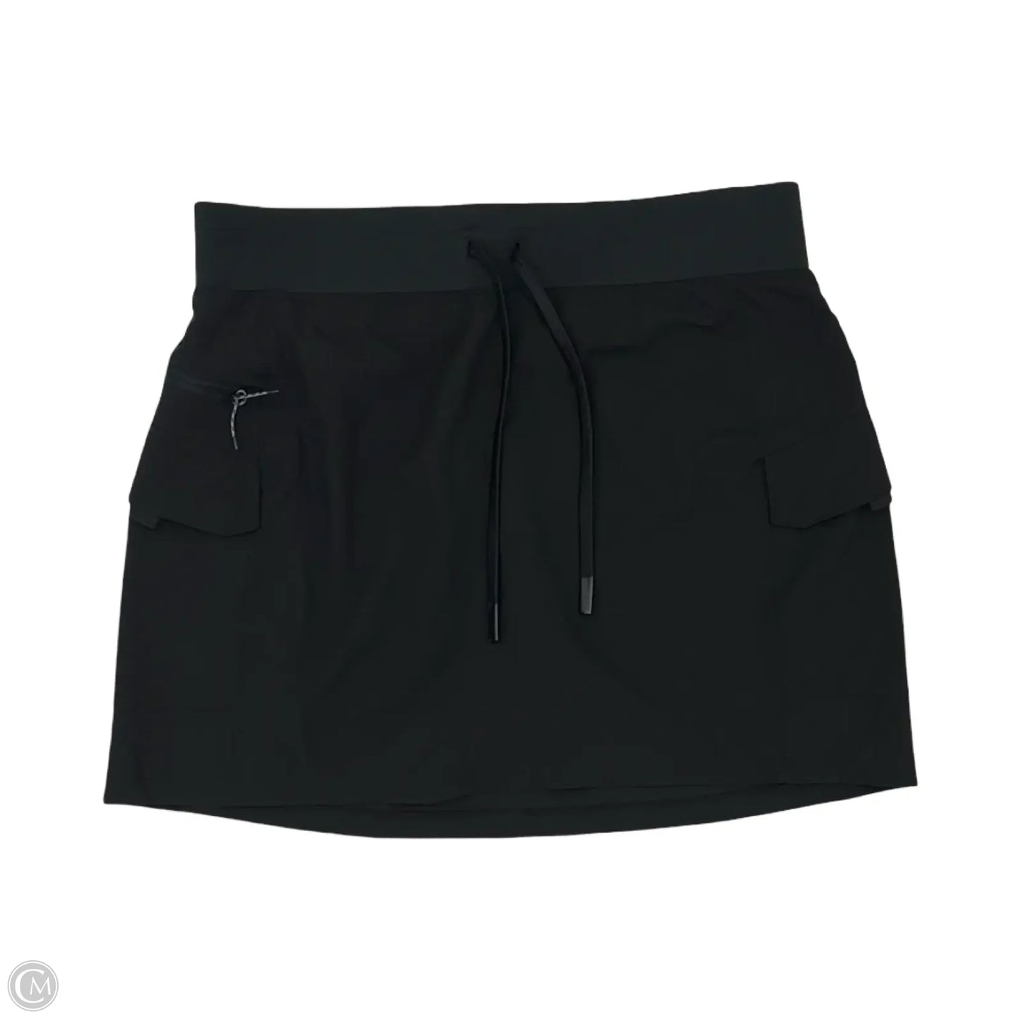 Athletic Skort By Gerry In Black, Size: L