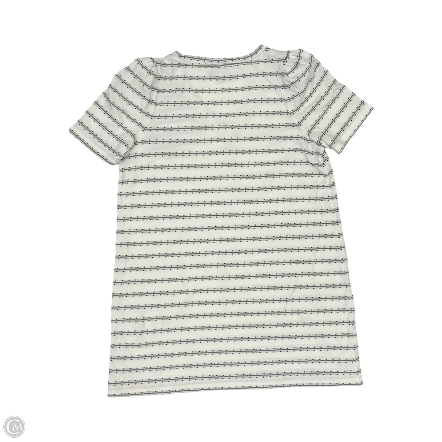 Dress Casual Short By Loft In Black & White, Size: L