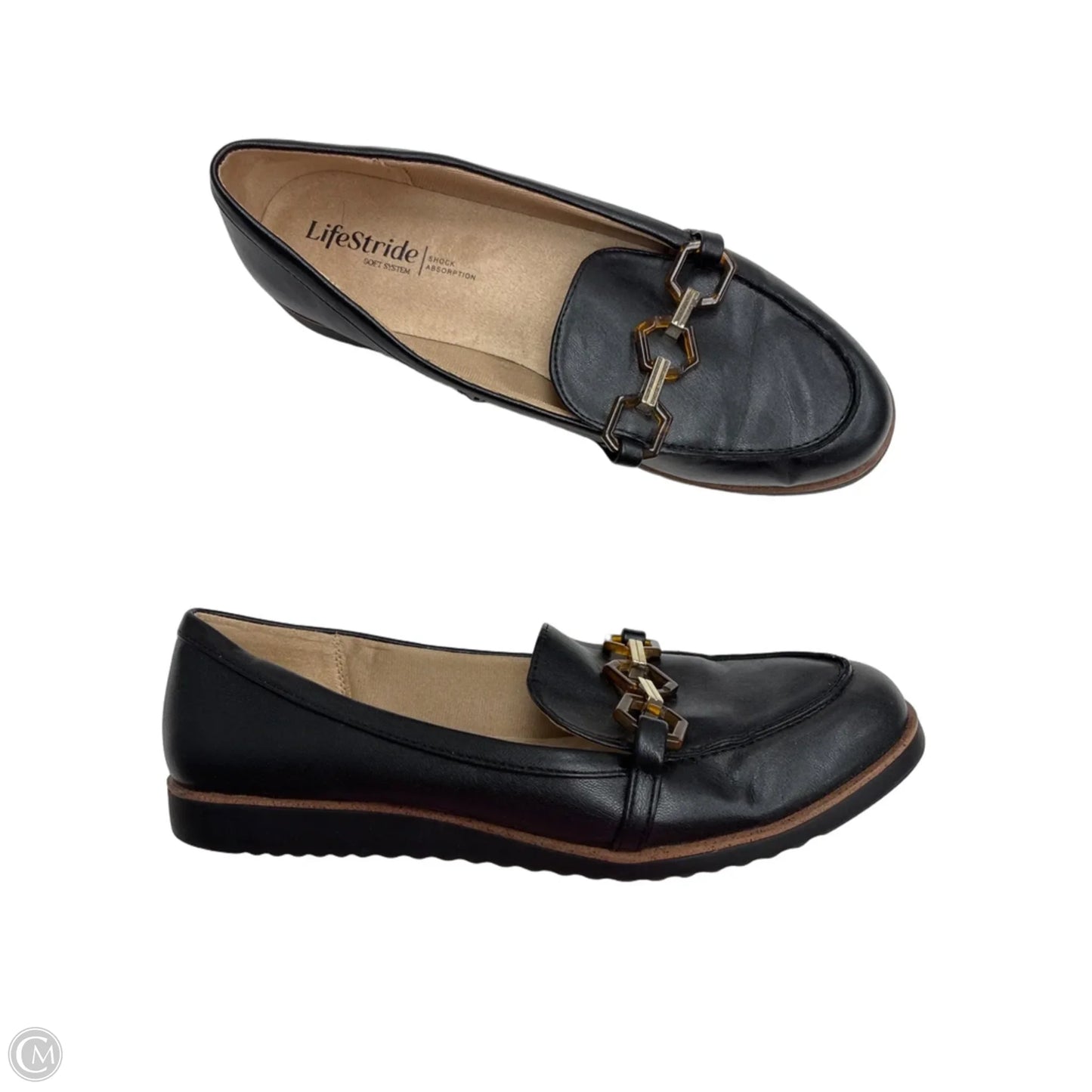 Shoes Flats By Life Stride In Black, Size: 8.5
