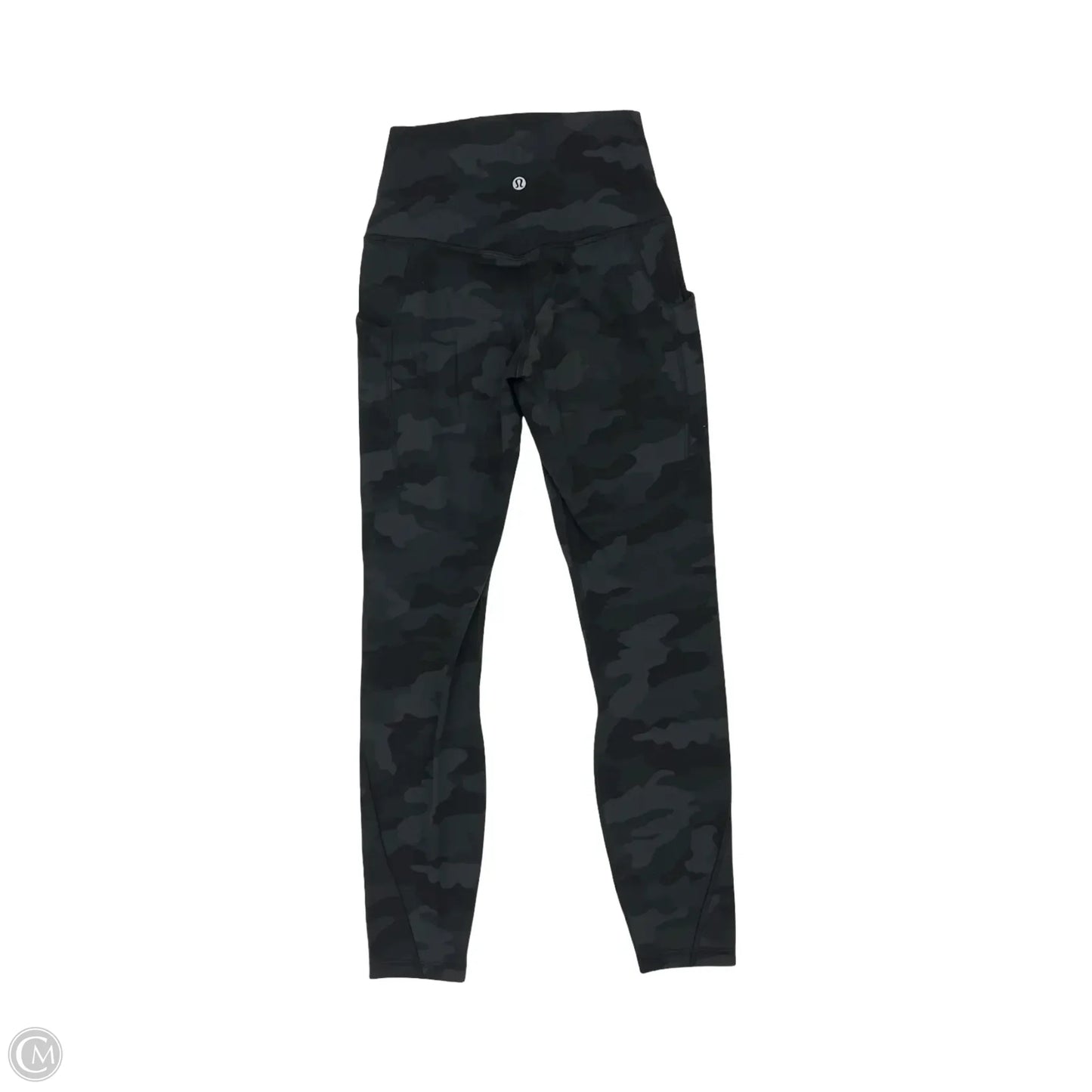 Athletic Leggings By Lululemon In Grey, Size: S