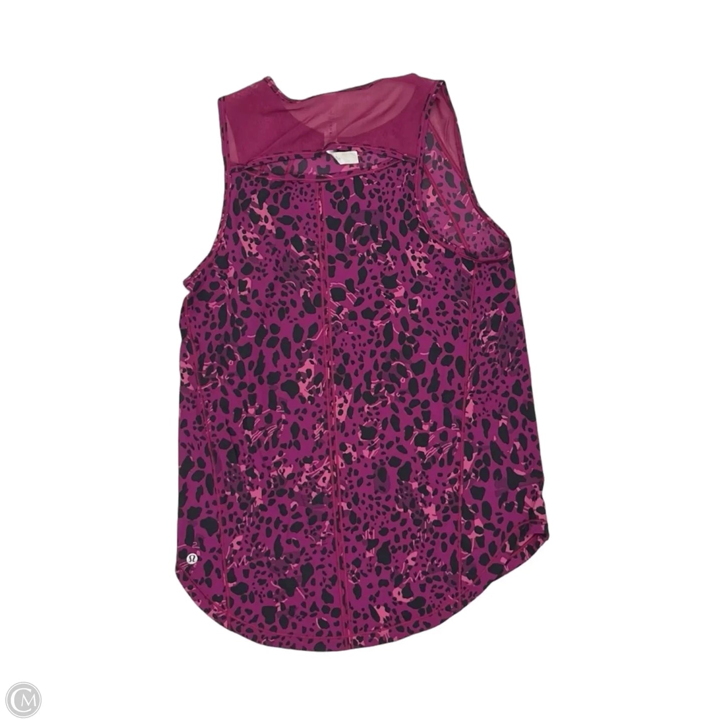 Athletic Tank Top By Lululemon In Purple, Size: Sp