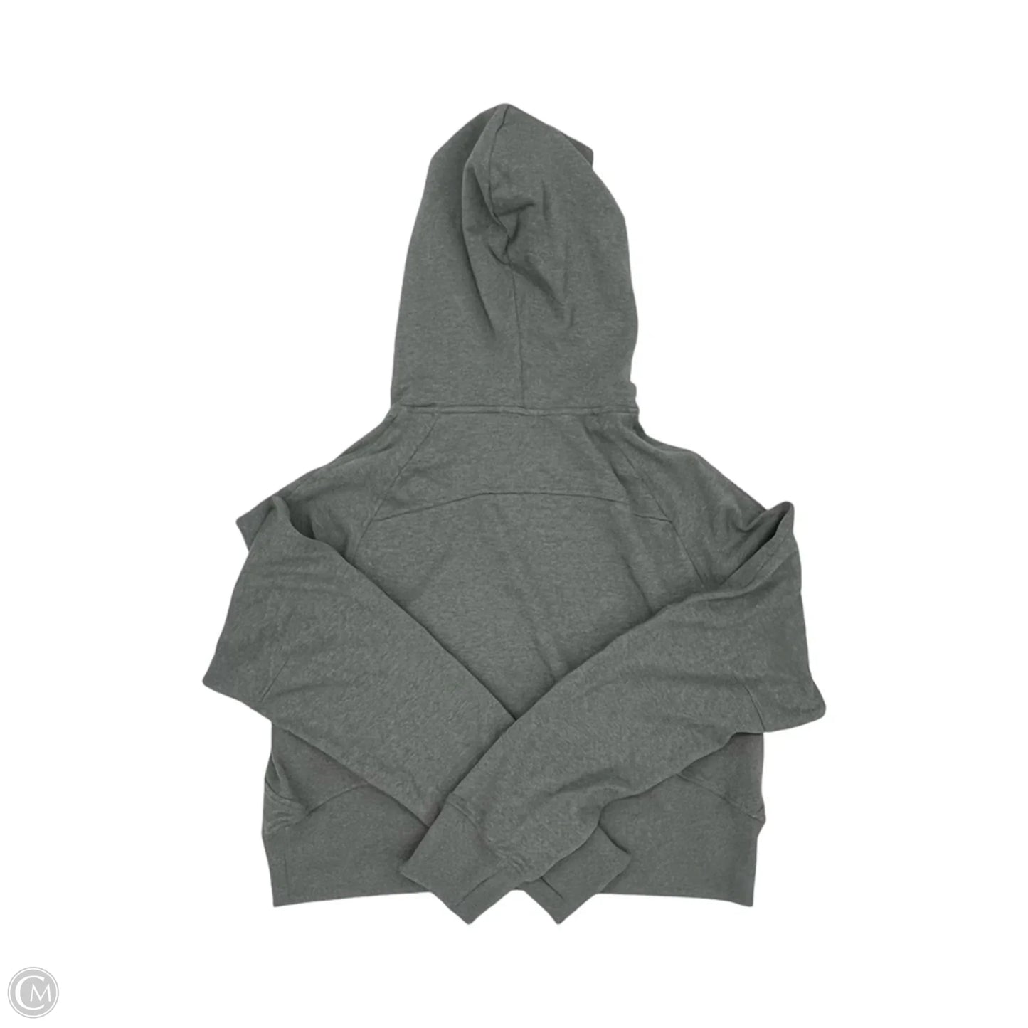 Athletic Sweatshirt Hoodie By Zyia In Grey, Size: 2x