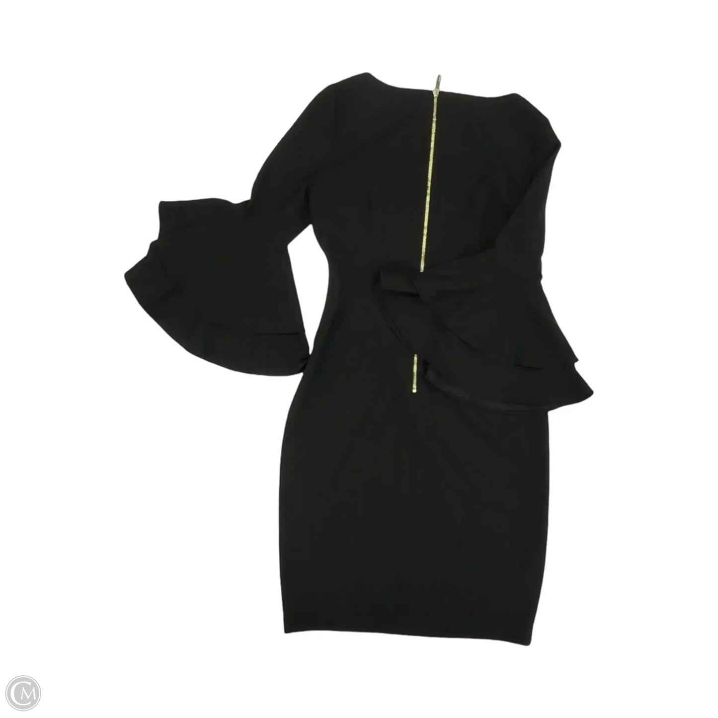 Dress Party Short By Calvin Klein In Black, Size: 6