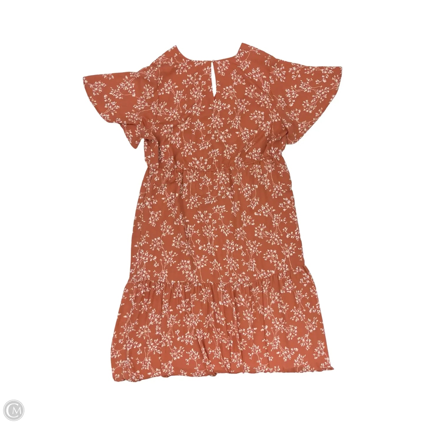 Dress Party Long By Ava & Viv In Orange, Size: 1x