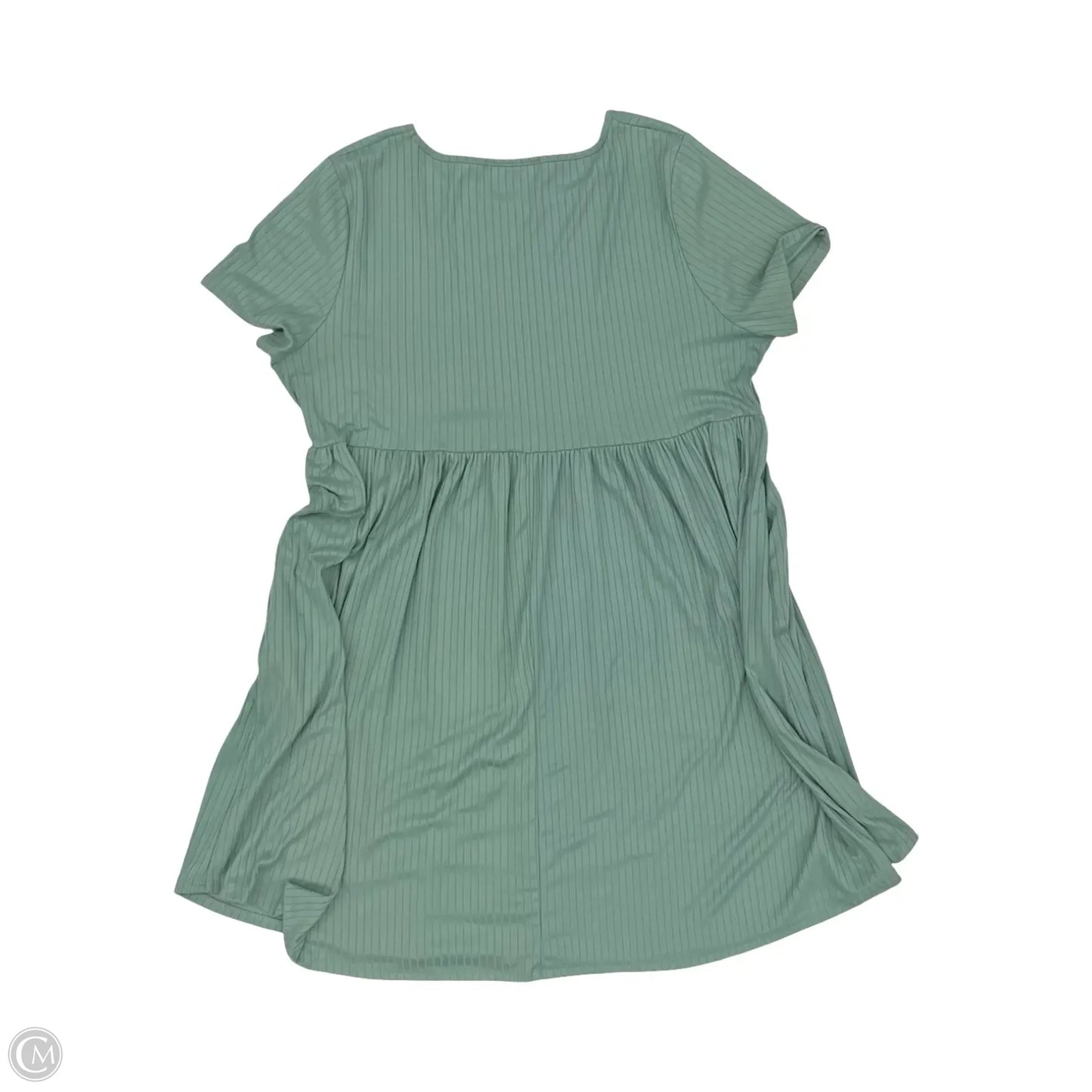 Dress Casual Short By Vibe In Green, Size: 1x