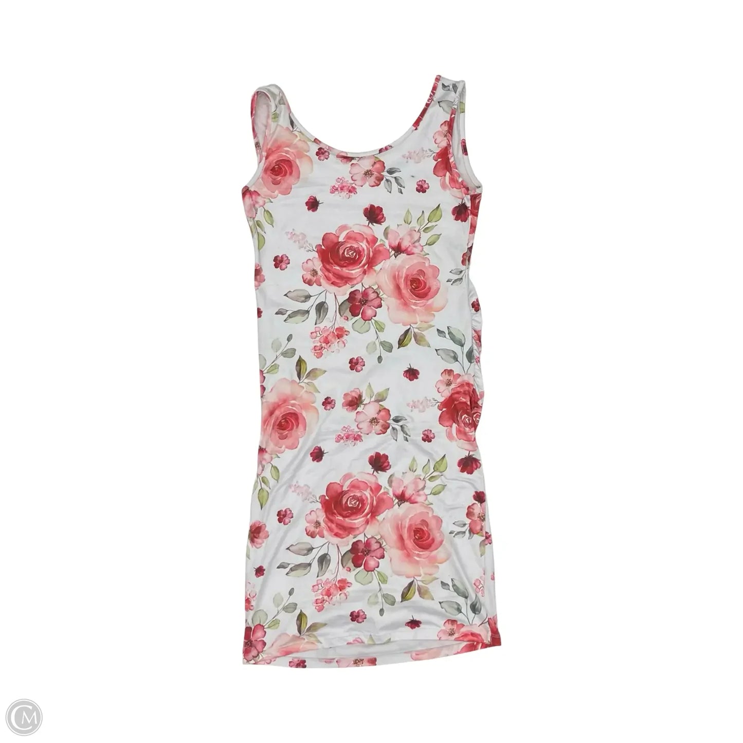 Dress Party Short By Clothes Mentor In Floral Print, Size: M