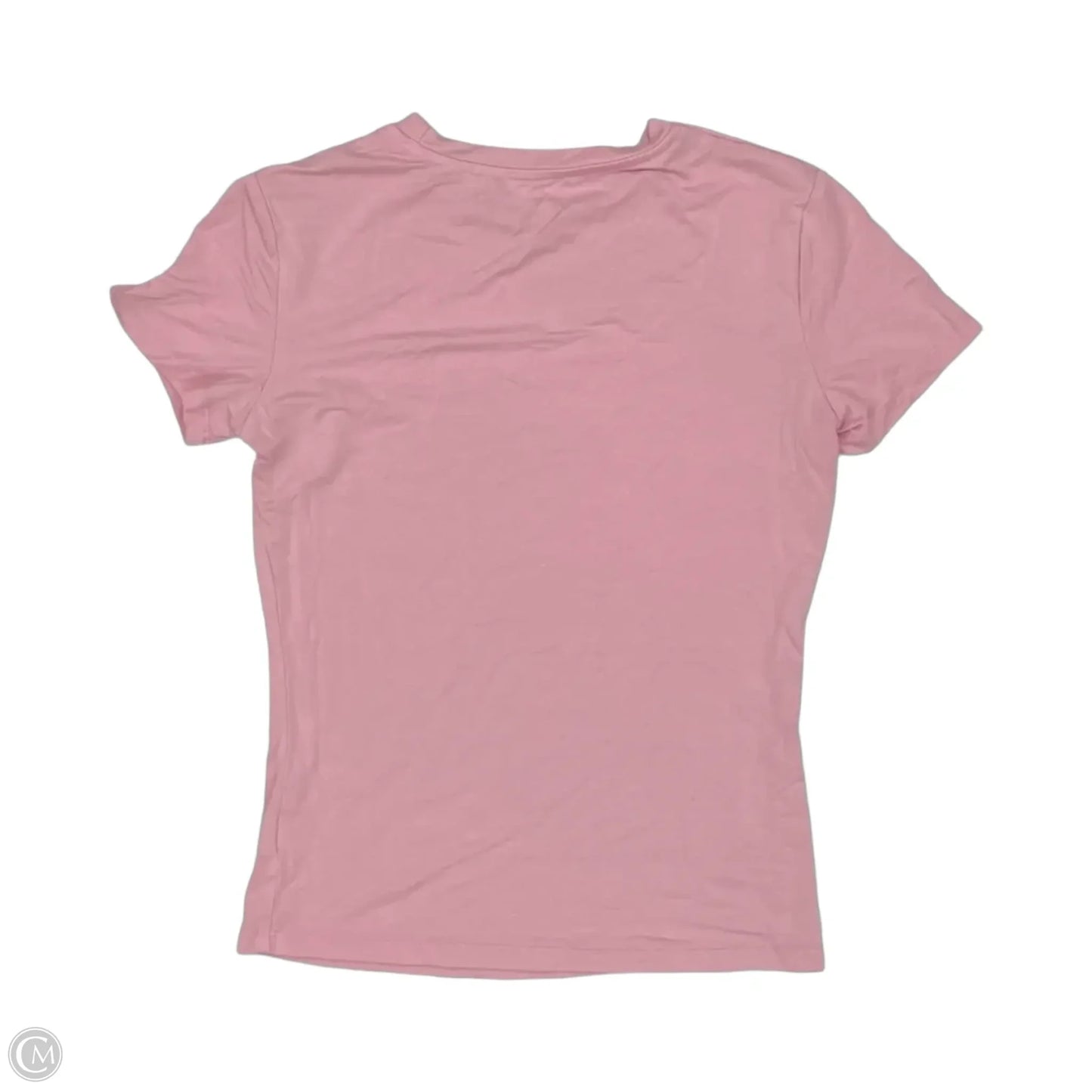 Top Short Sleeve By Clothes Mentor In Pink, Size: M
