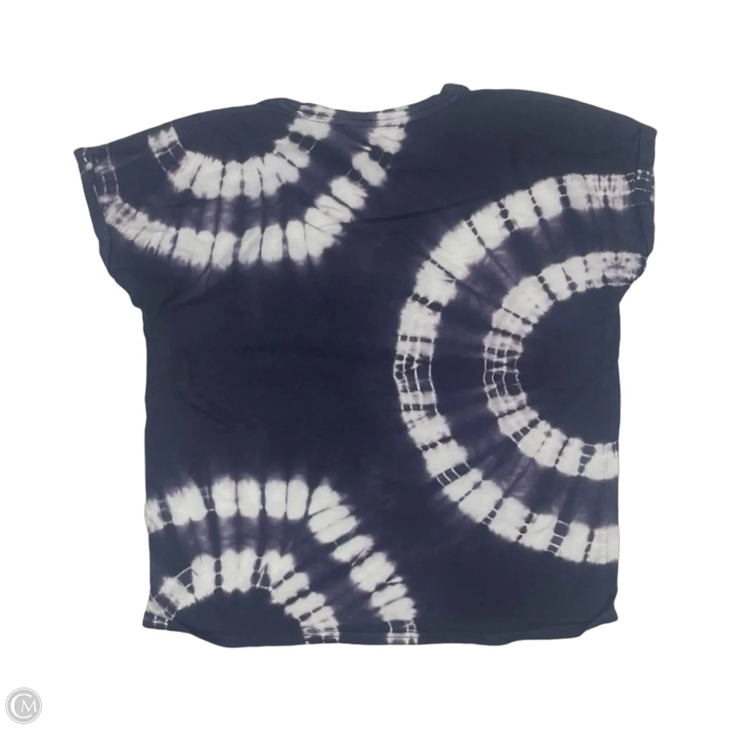 Top Short Sleeve By Time And Tru In Blue, Size: S