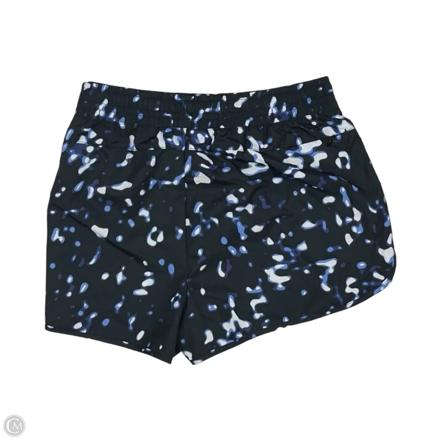 Athletic Shorts By Athletic Works In Black & Blue, Size: L