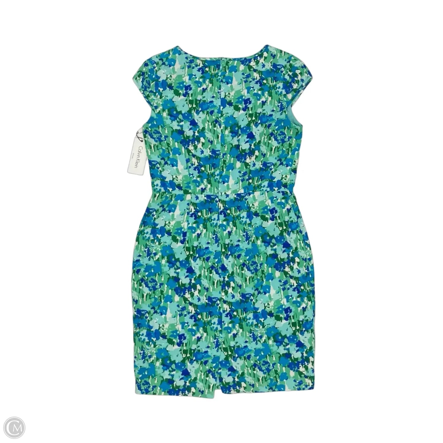 Dress Party Short By Calvin Klein In Grey, Size: 6