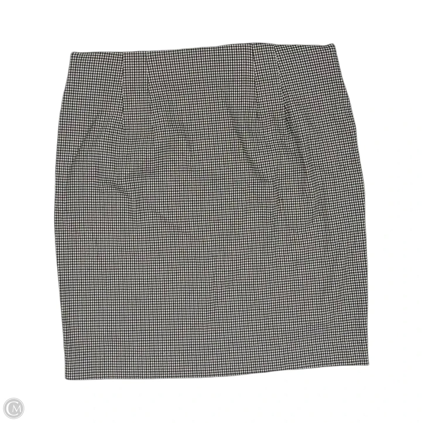 Skirt Mini & Short By Elle In Black & White, Size: L