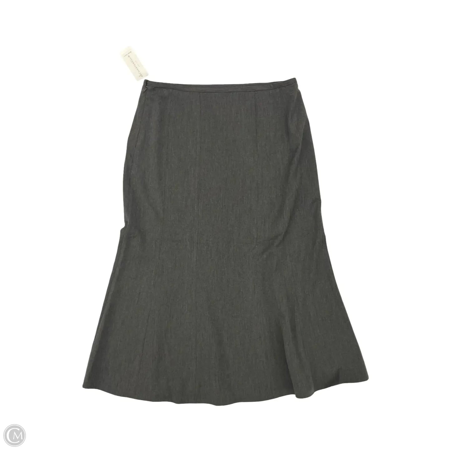 Skirt Midi By Charter Club In Grey, Size: 14p