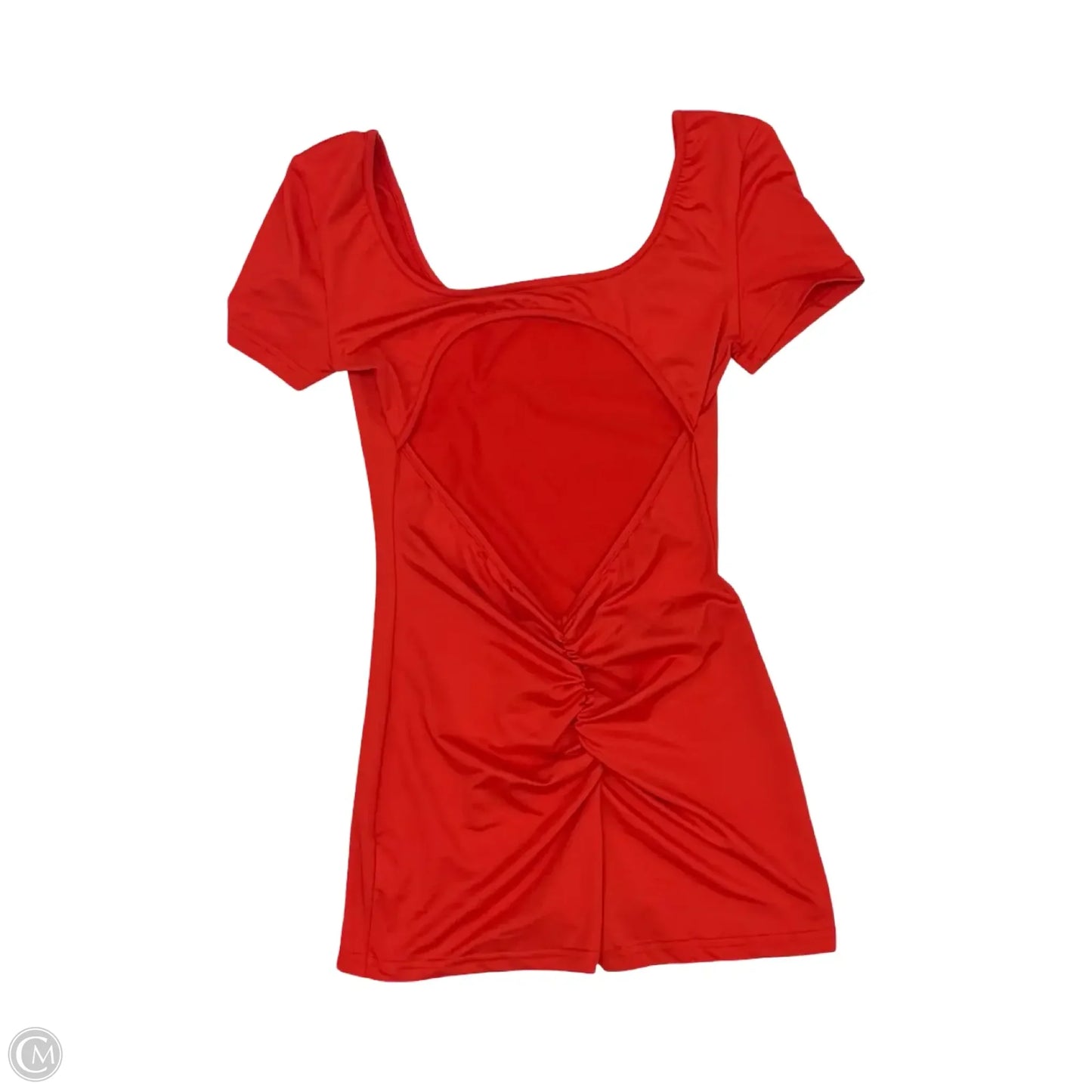 Romper By Cmf In Red, Size: S