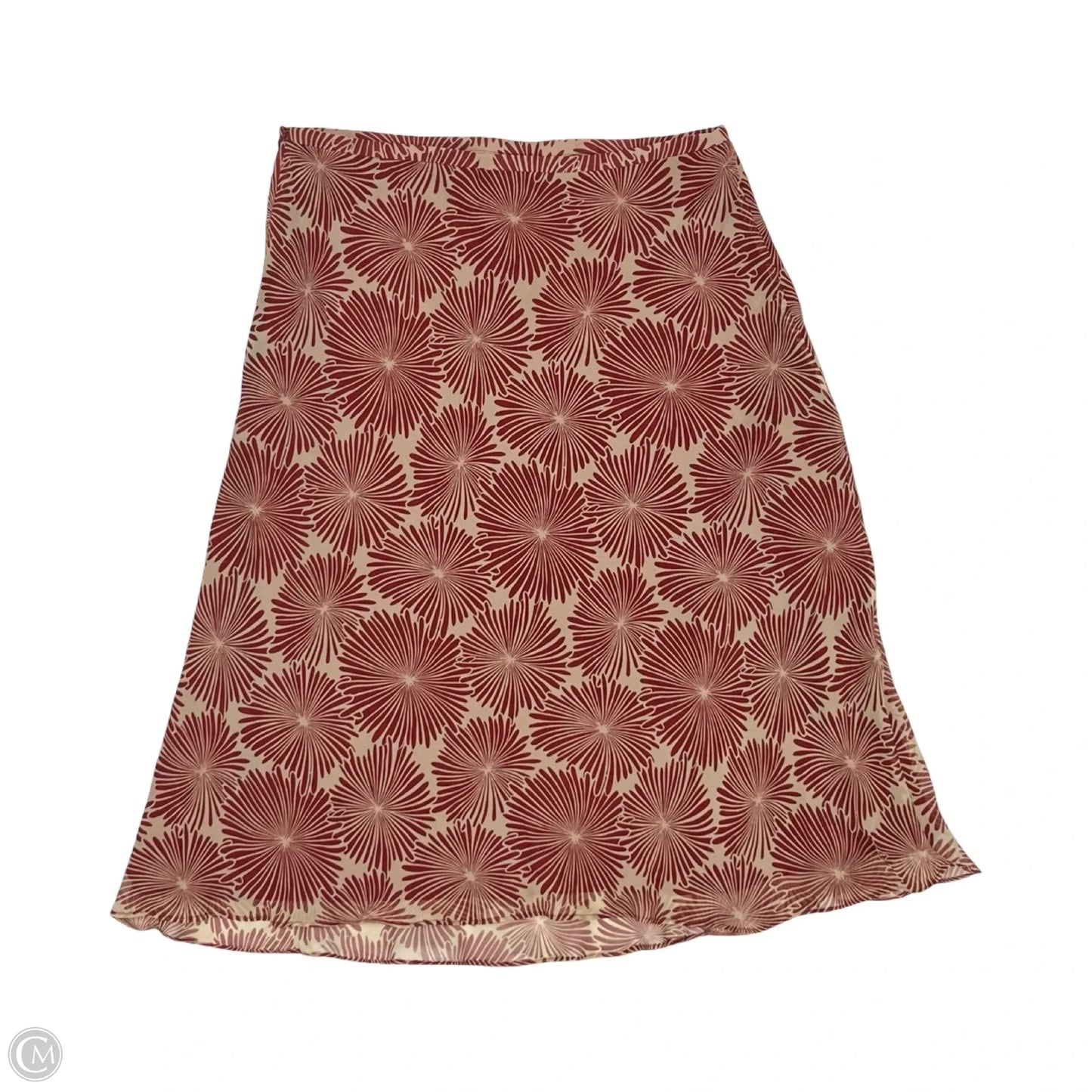 Skirt Mini & Short By Rafaella In Red & Tan, Size: 10