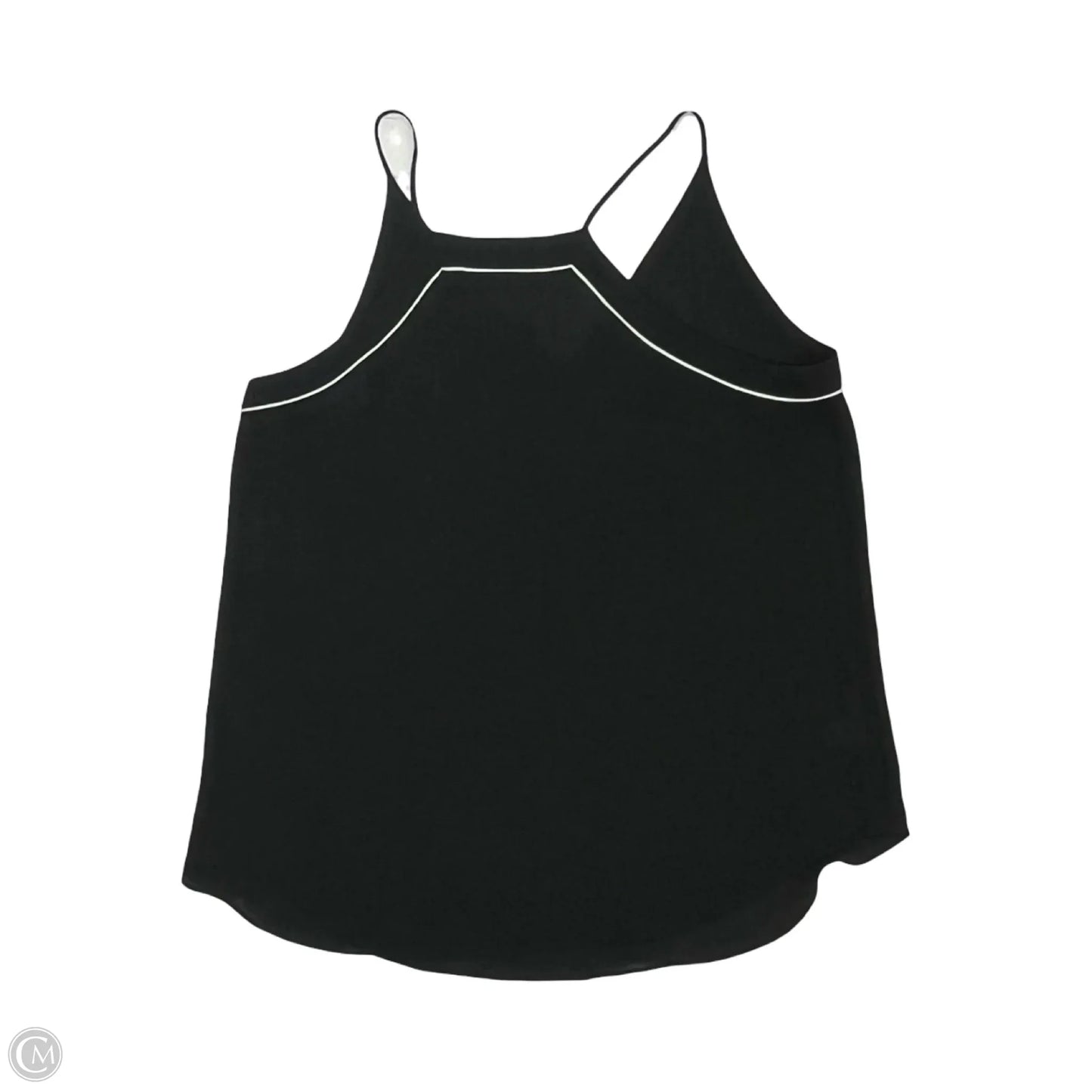 Blouse Sleeveless By Loft In Black, Size: Mp