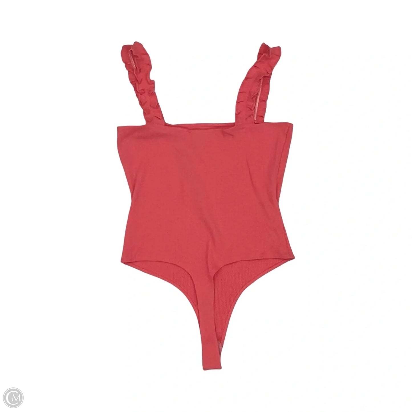Bodysuit By Double Zero In Coral, Size: L