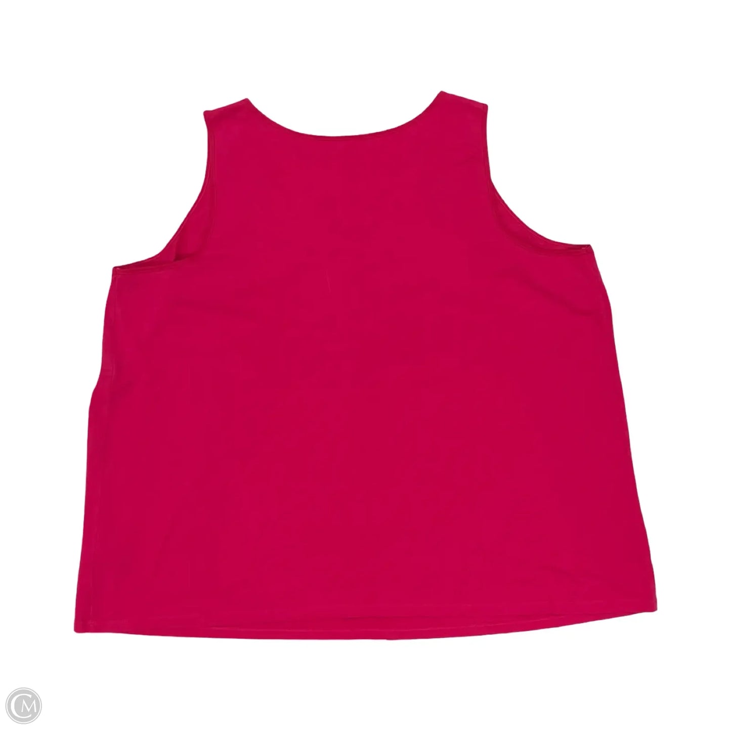 Top Sleeveless By Catherines In Pink, Size: 4x