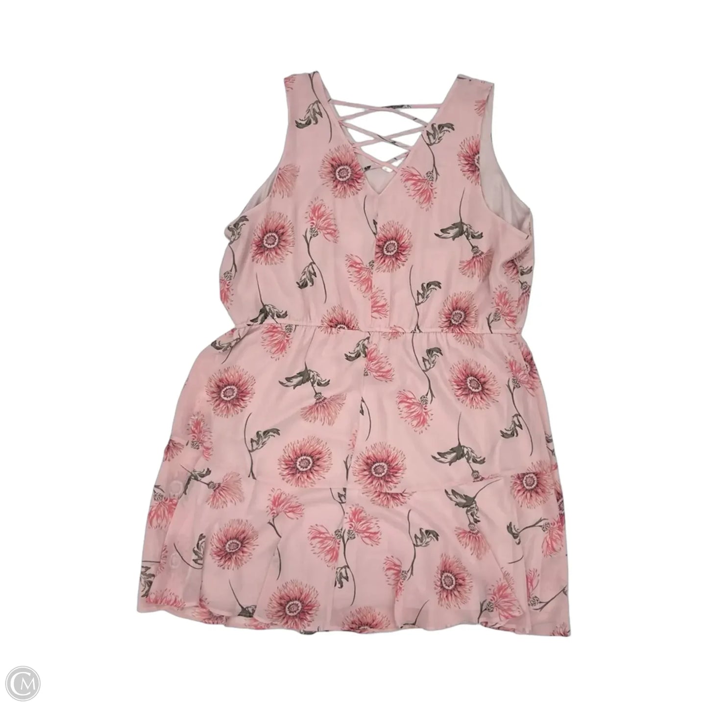 Dress Party Midi By Maurices In Pink, Size: 3x