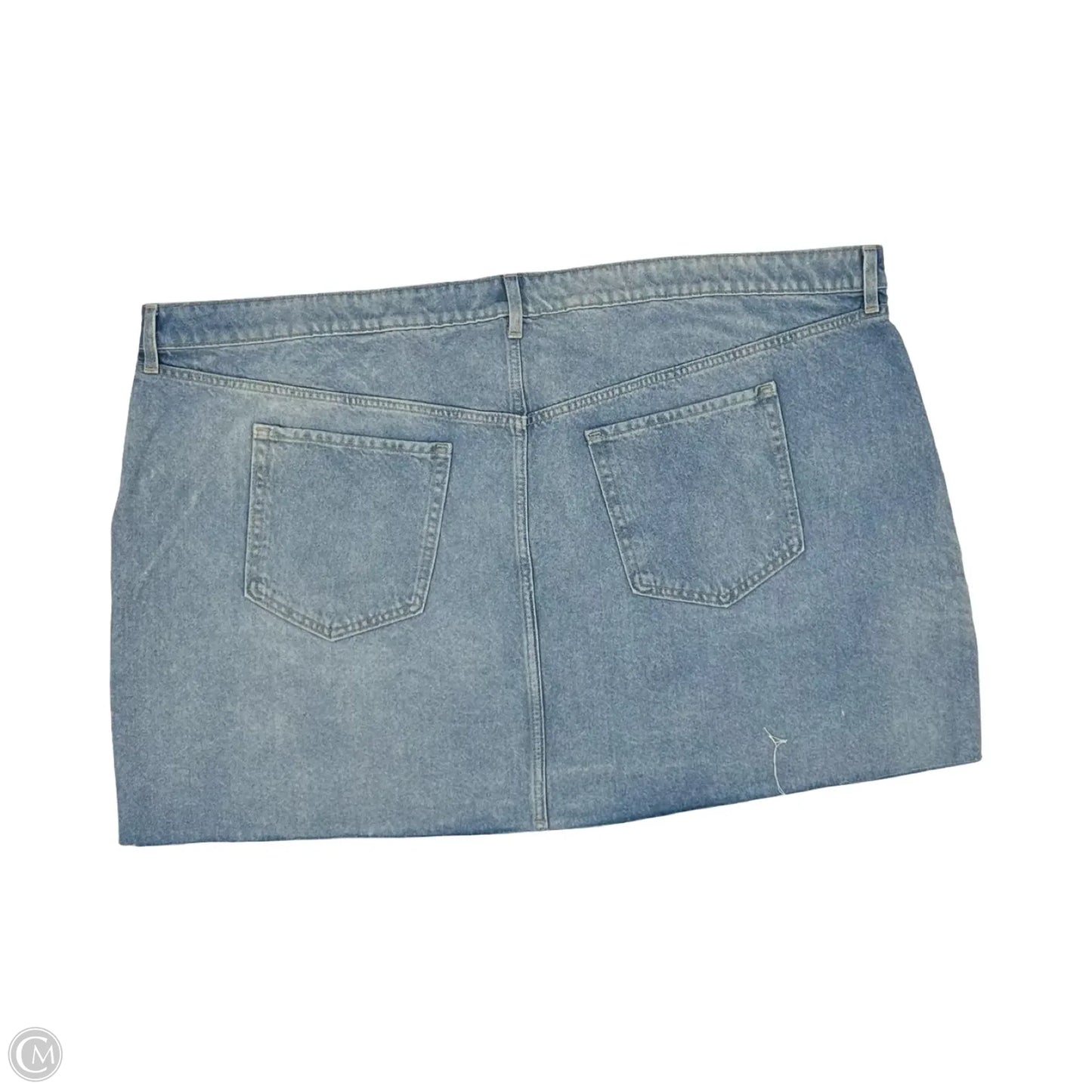 Skirt Mini & Short By Old Navy In Blue Denim, Size: 30