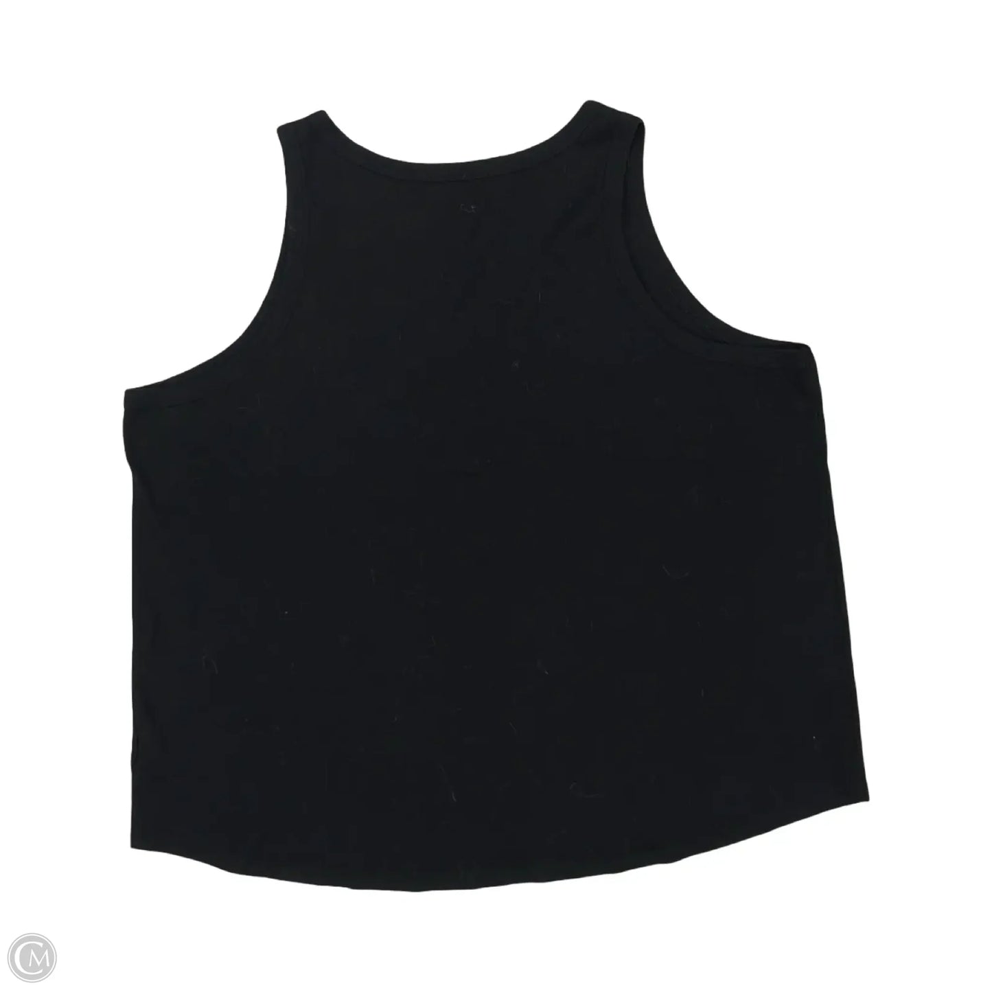 Top Sleeveless By Terra & Sky In Black, Size: 4x