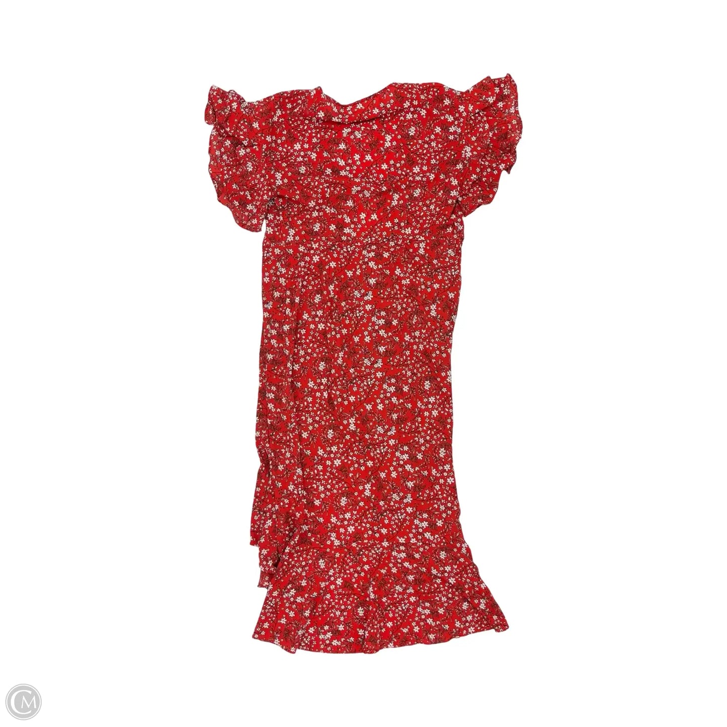 Dress Party Midi By Max Studio In Red, Size: S
