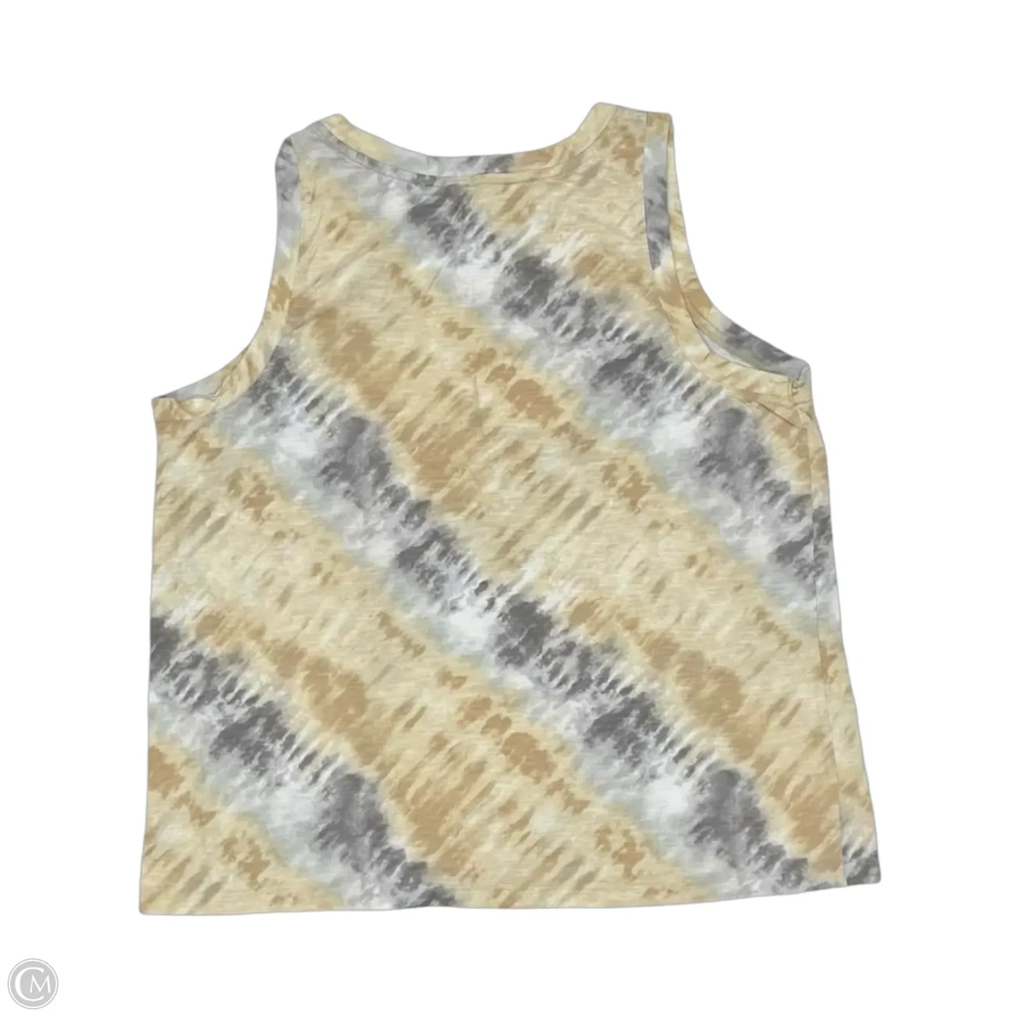 Tank Top By Time And Tru In Tan, Size: Xl