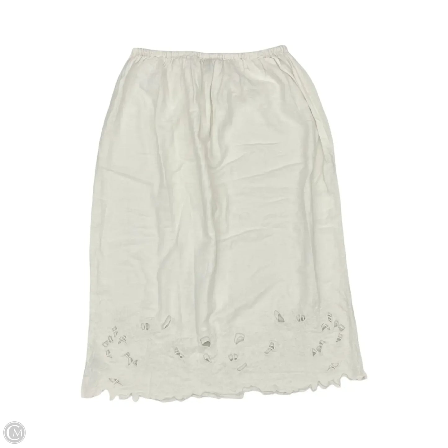 Skirt Maxi By Universal Thread In White, Size: M