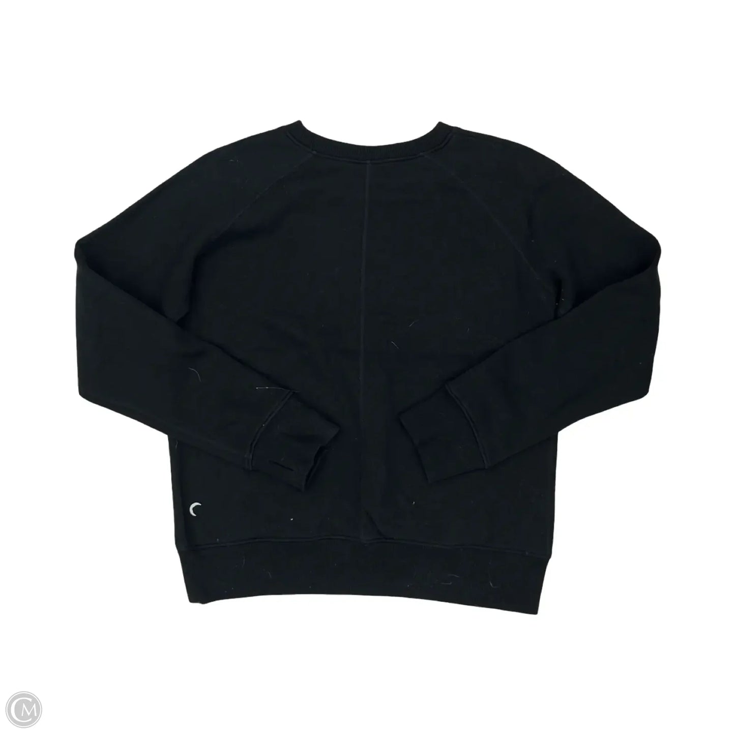 Athletic Sweatshirt Crewneck By Zyia In Black, Size: Xl