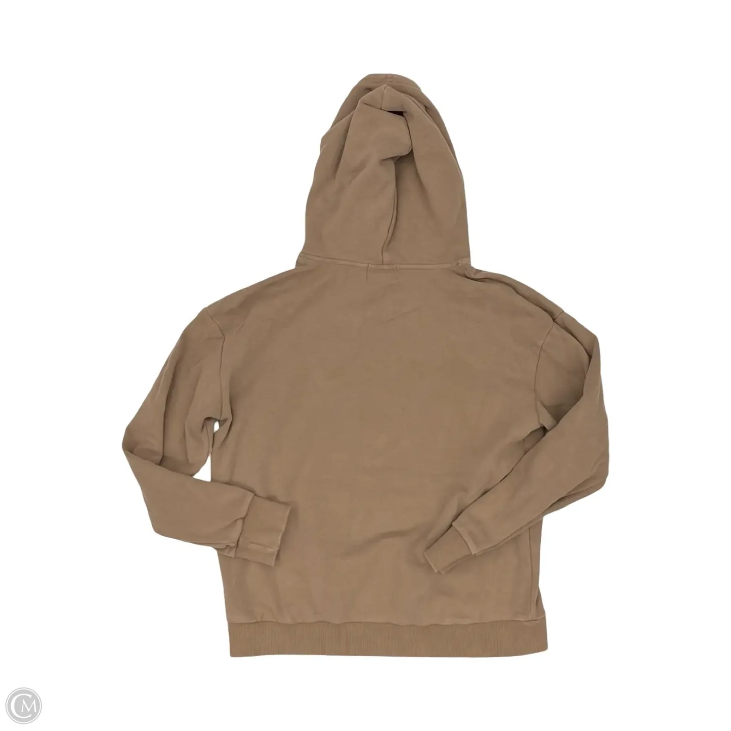 Athletic Sweatshirt Hoodie By Zyia In Brown, Size: M
