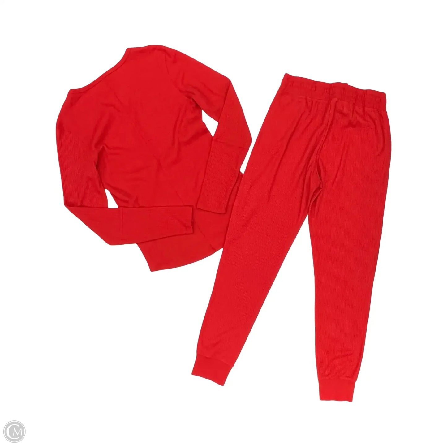 Lounge Set Pants By Zyia In Red, Size: Xl