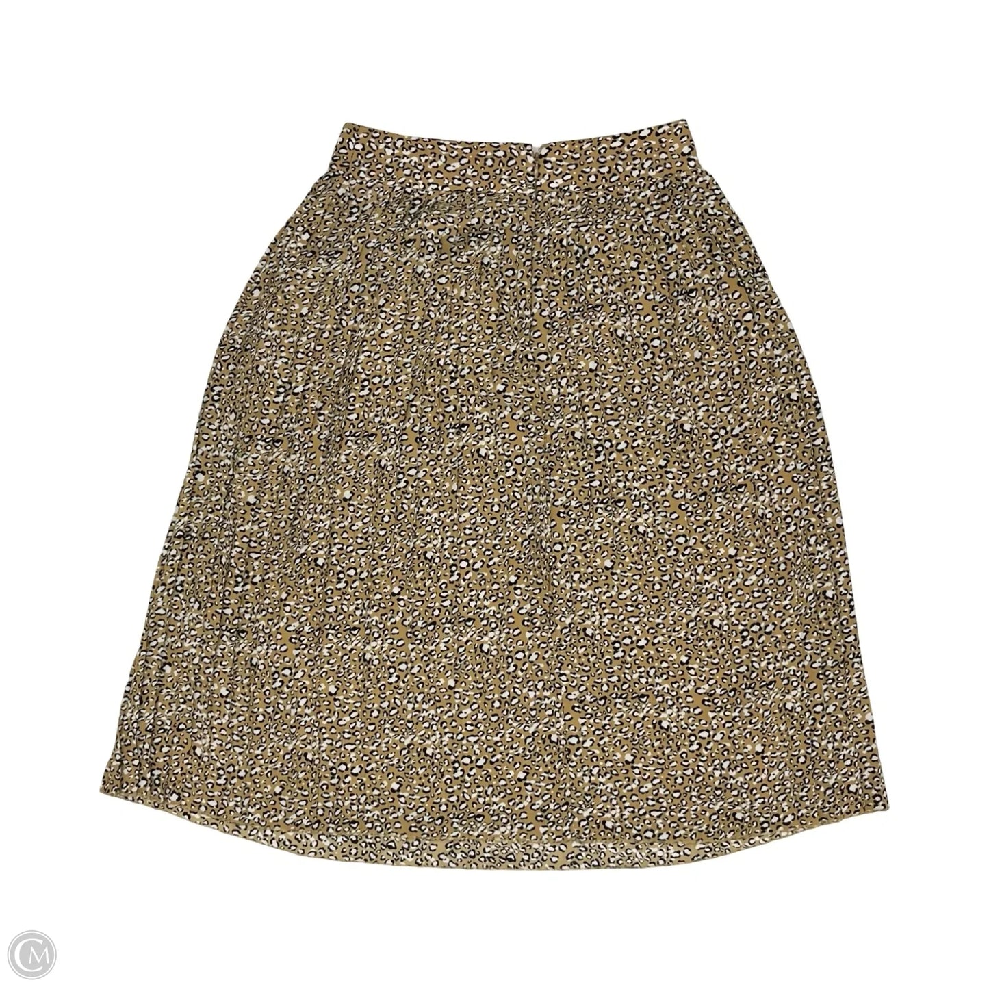 Skirt Midi By J. Crew In Animal Print, Size: 4