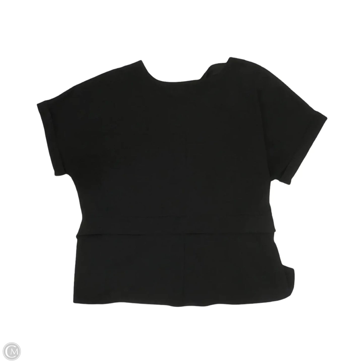 Blouse Short Sleeve By Worthington In Black, Size: 3x