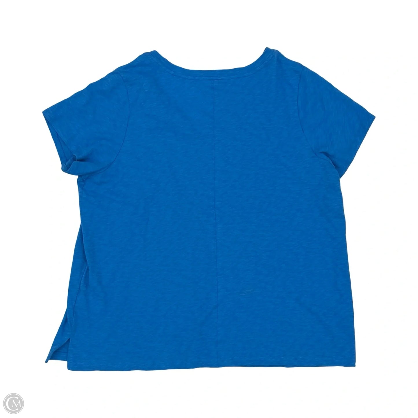 Top Short Sleeve By Cynthia Rowley In Blue, Size: 2x