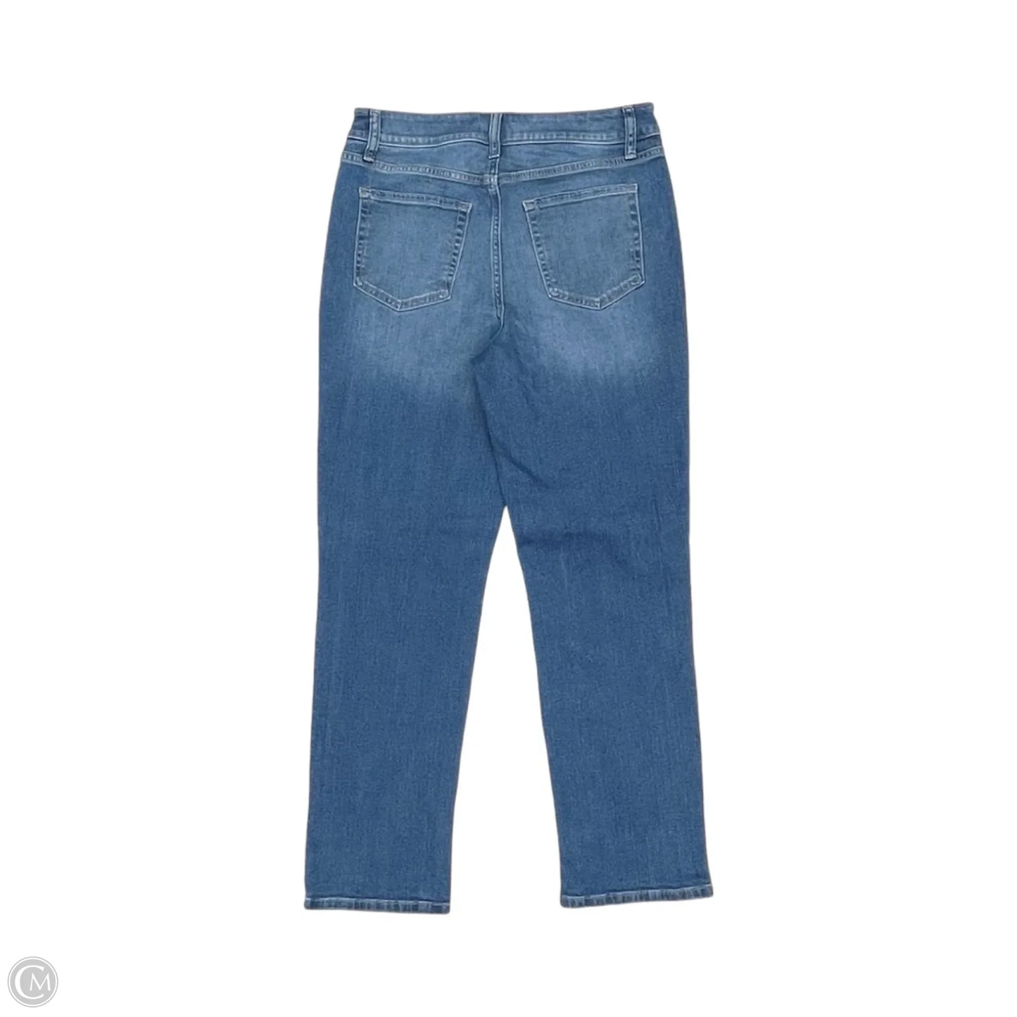 Jeans Straight By Maurices In Blue Denim, Size: 14