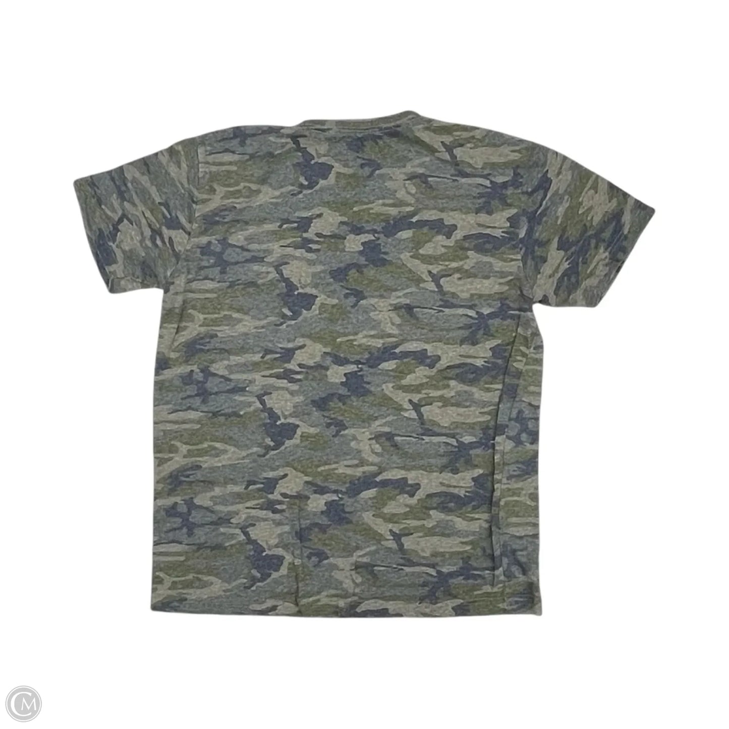 Top Short Sleeve By Clothes Mentor In Camouflage Print, Size: L