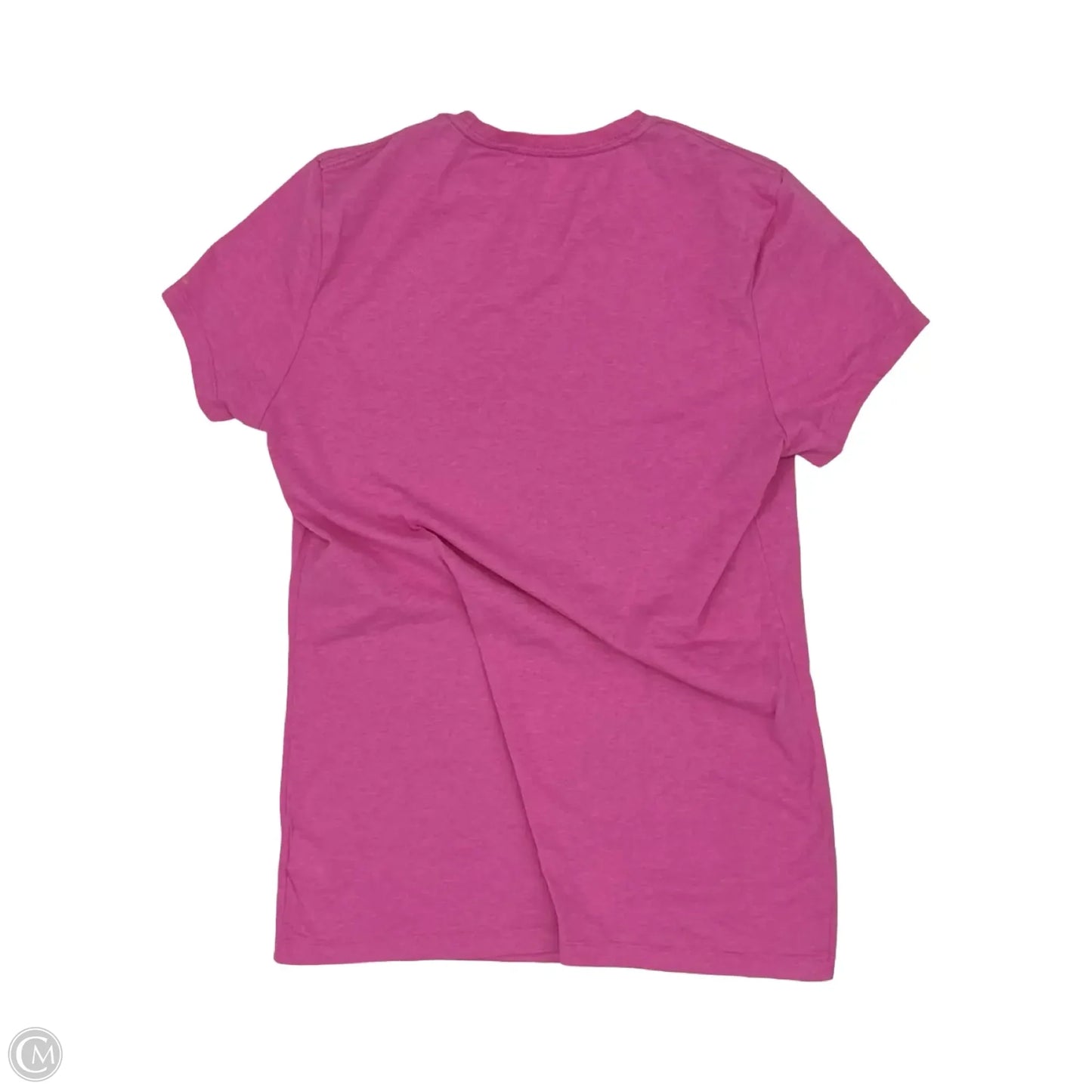 Athletic Top Short Sleeve By The North Face In Pink, Size: M