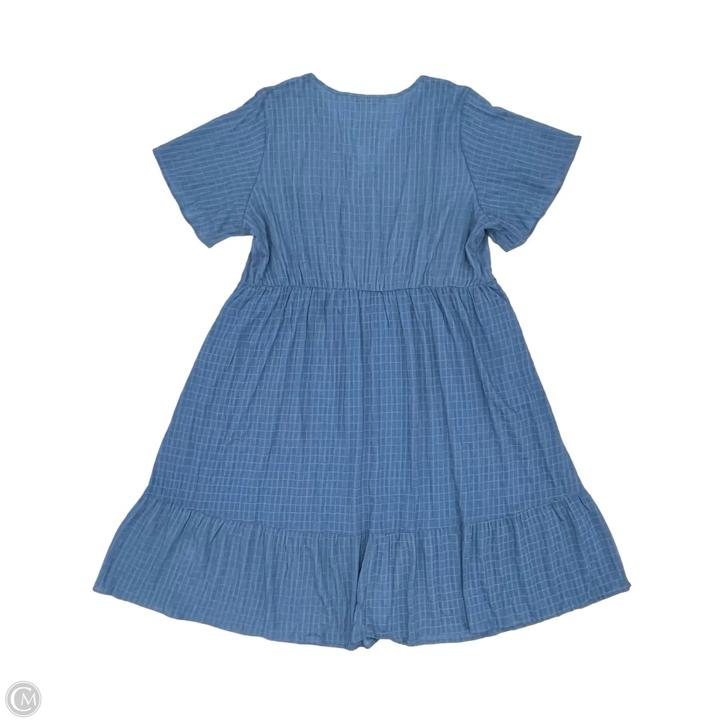 Dress Casual Midi By Bloomchic In Blue, Size: 3x