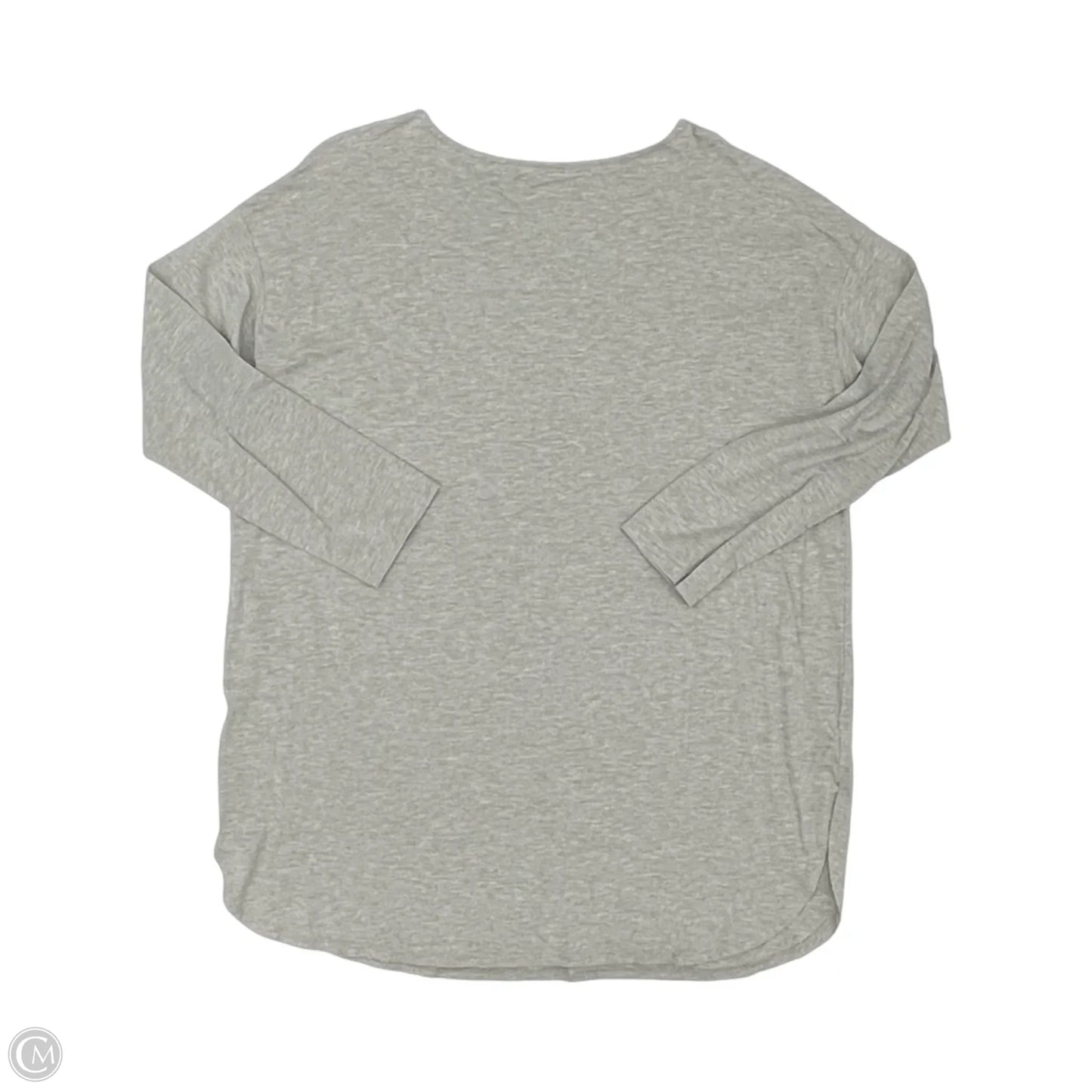 Tunic 3/4 Sleeve By J. Jill In Grey, Size: L