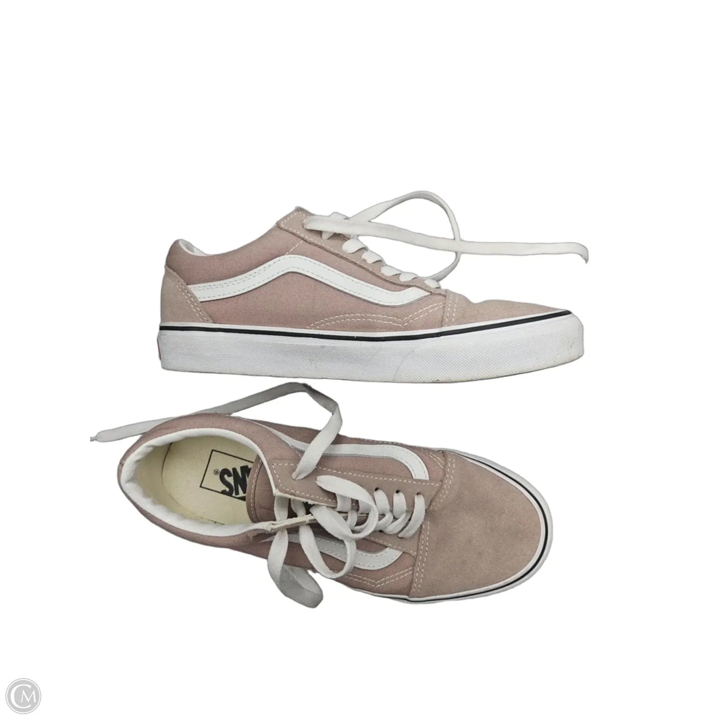 Shoes Sneakers By Vans In Pink, Size: 7.5